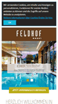 Mobile Screenshot of hotel-feldhof.com